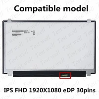 original genuine for asus tuf fx504g laptop lcd screen 15 6 ips fhd 19201080 display replacement new 30 pins panel matrix