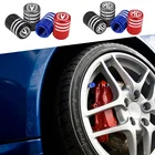 4 шт. четырехцветный клапан из алюминиевого сплава для автомобильных шин Umbrella corporation tвирус Академия косплей funko corp авторучка автомобильные аксессуары