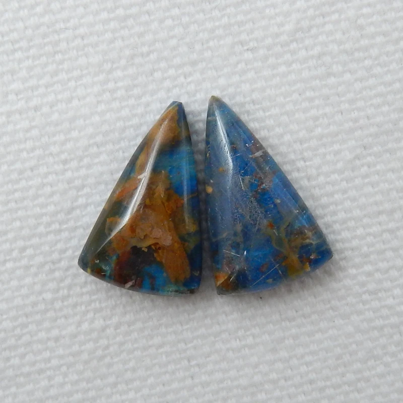 Натуральные камни Хризоколла и золото Rutilated Quartz intasia gember Cabochon аксессуары для