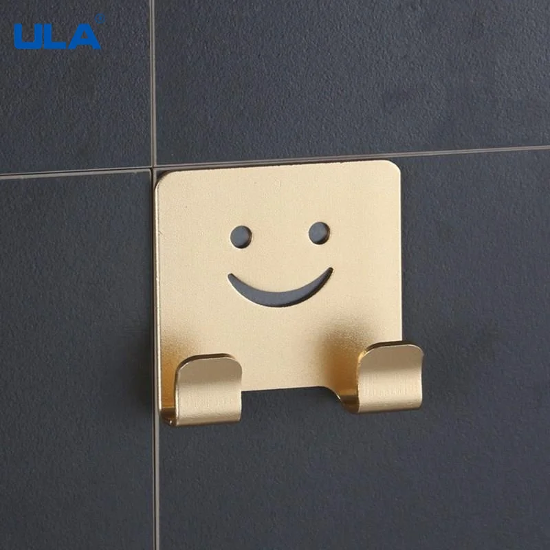 

ULA Wall Hook Rack Bathroom Robe Hooks for Towel Wall Hanger for Clothes Hat Coat Handbag Kitchen Rack Bathroom Accessories