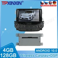 android 10 0 carplay 4g128gb for chevrolet malibu 2013 2015 radio recorder dsp multimedia ips player stereo head unit gps navi