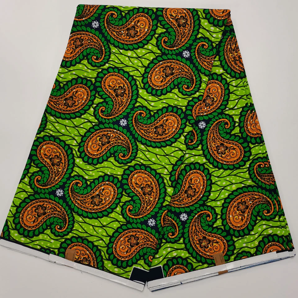 

6 Yards Mitex Wax Print/ African Fabrics Kitenge/Pagnes/Tissues Africain/ Lapa/Chitenge HS-147