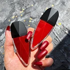 7 мл ромбовидный тюбик для блеска для губ пустой прозрачный флакон для блеска для губ пластиковый контейнер для помады косметическая упаковка