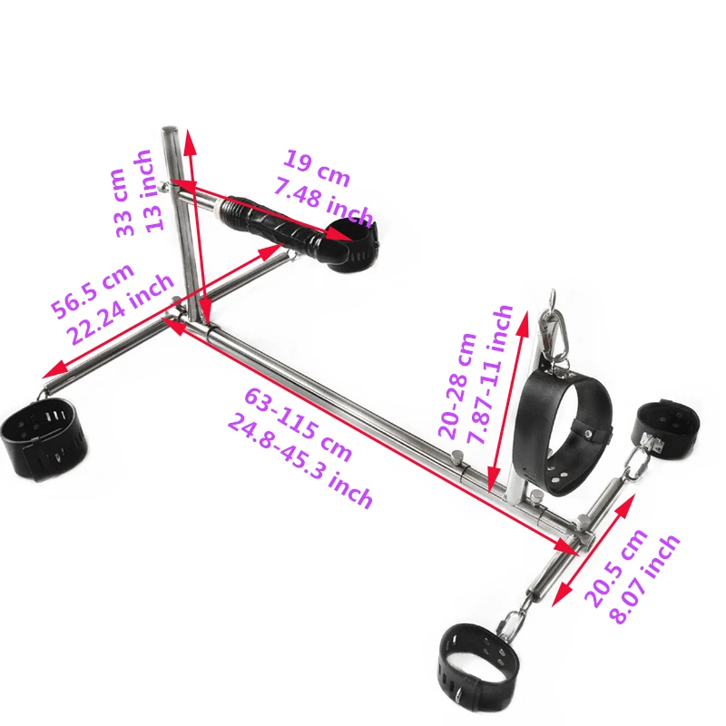 Приспособление для БДСМ связывания из нержавеющей стали|Наручники и фиксаторы| |