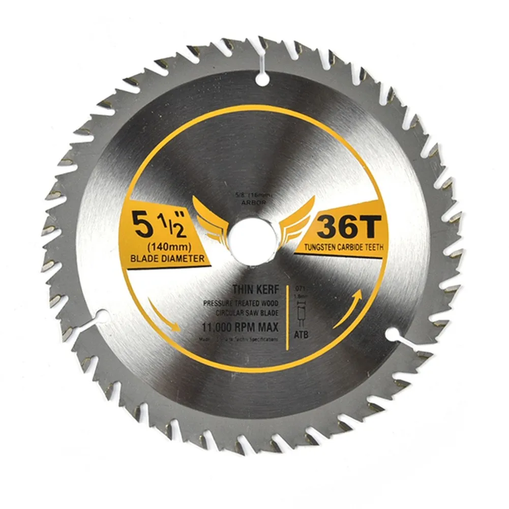 

5.5inch Saw Blade 36 Teeth 140mm Saw Blade for Angle Grinder Wooden Cutting Power Tool Accessories
