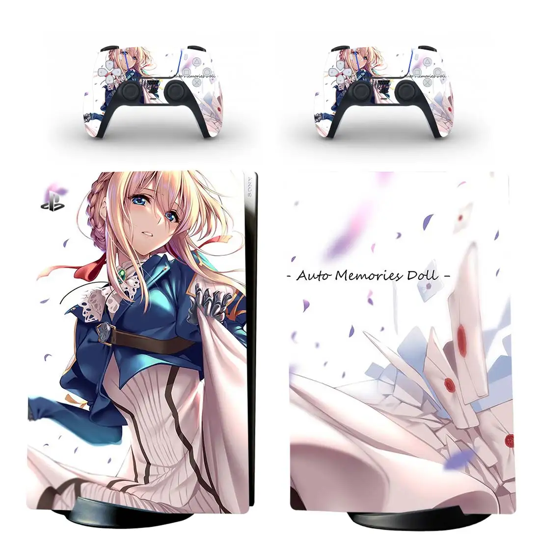 Виниловая наклейка для консоли PlayStation 5 и контроллеров