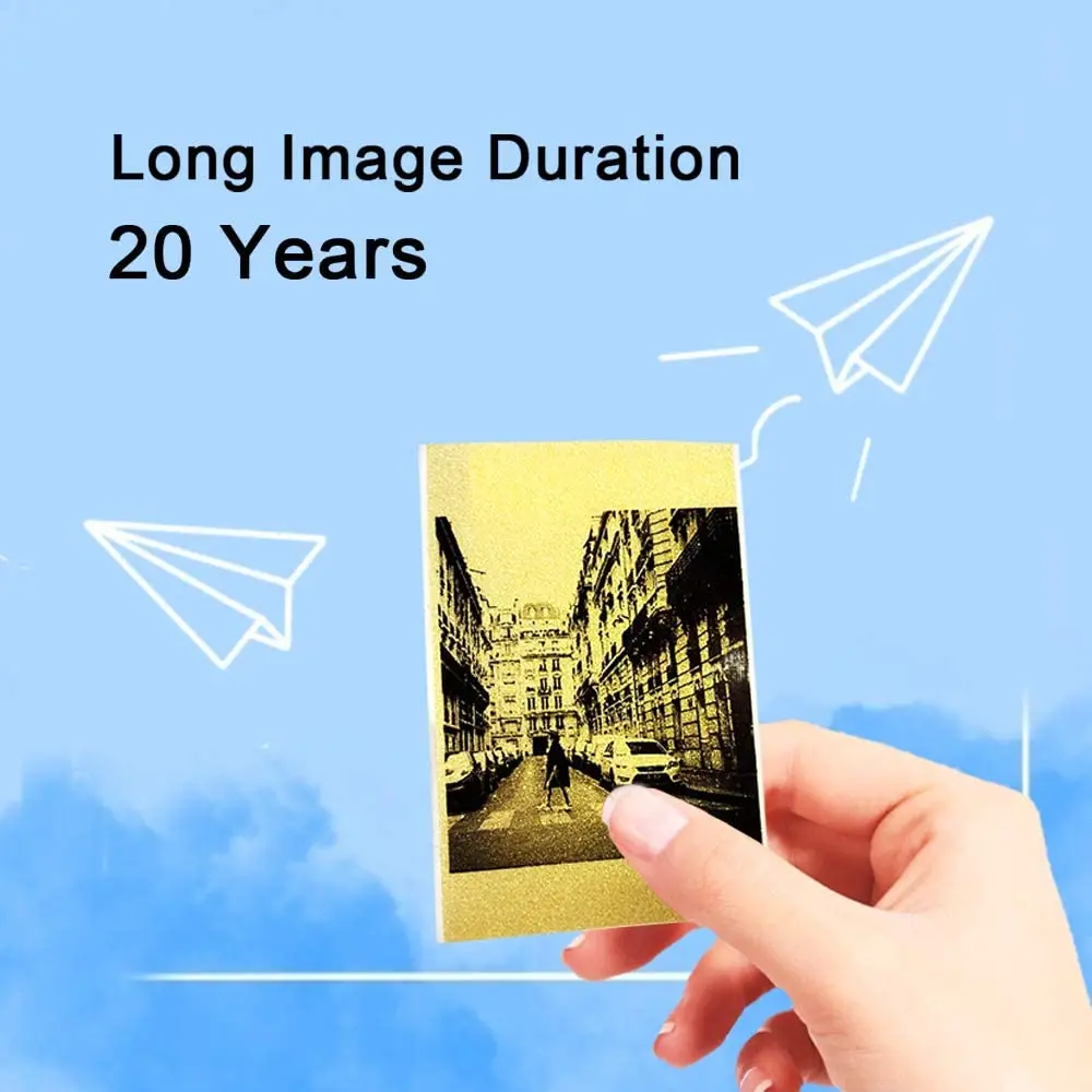 Печать наклеек Термальность Бумага Phomemo самоклеящаяся прозрачная обувь с