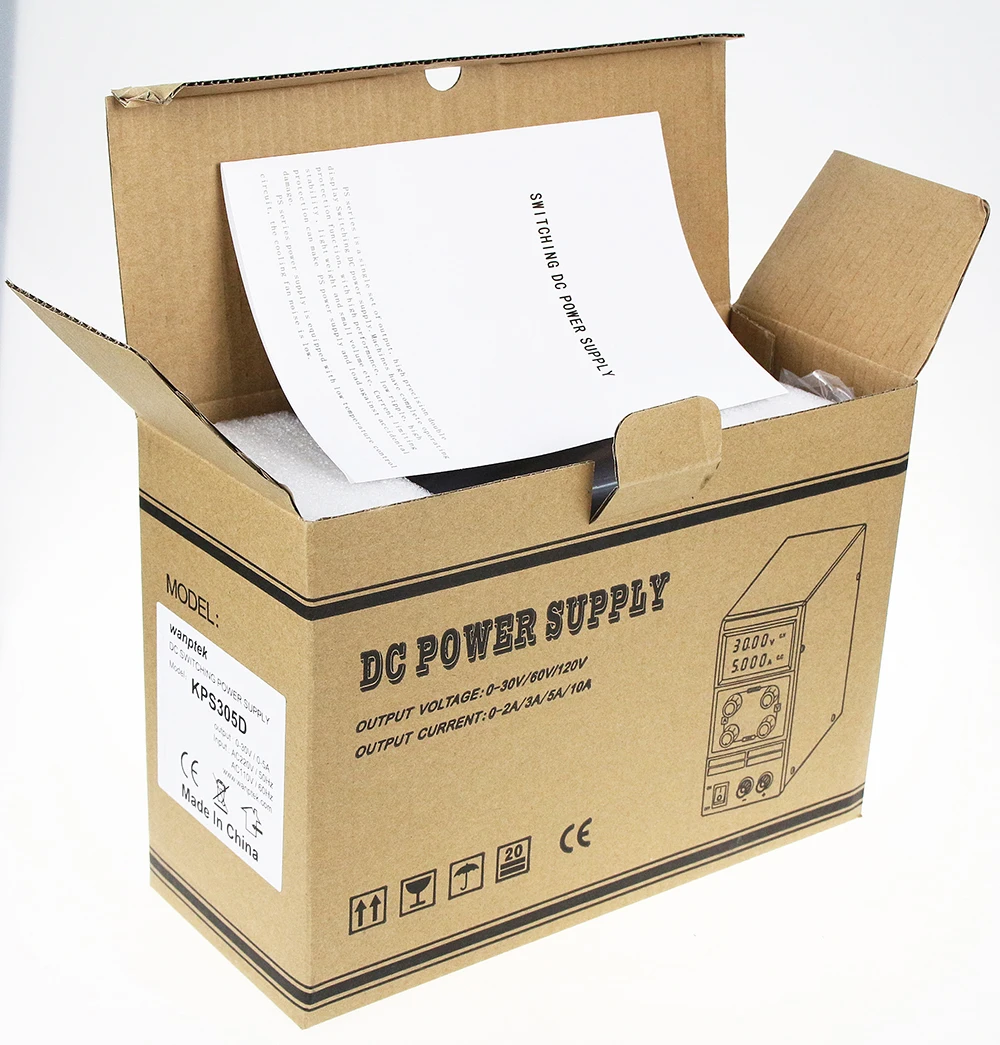 KPS305D 30V 5A переключатель постоянного тока источник питания 0,1 V 0.01A цифровой дисплей Регулируемый мини источник питания постоянного тока