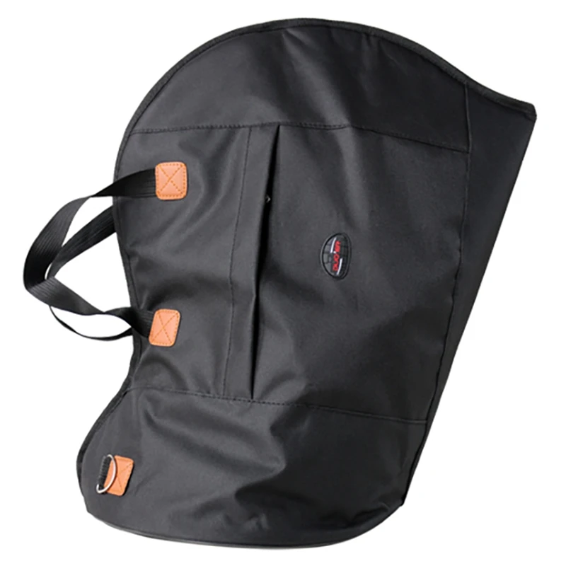 

DUOER Portable French Horn Bag Cotton Waterproof One-Shoulder with Strap Storage Bag for Horn Bag