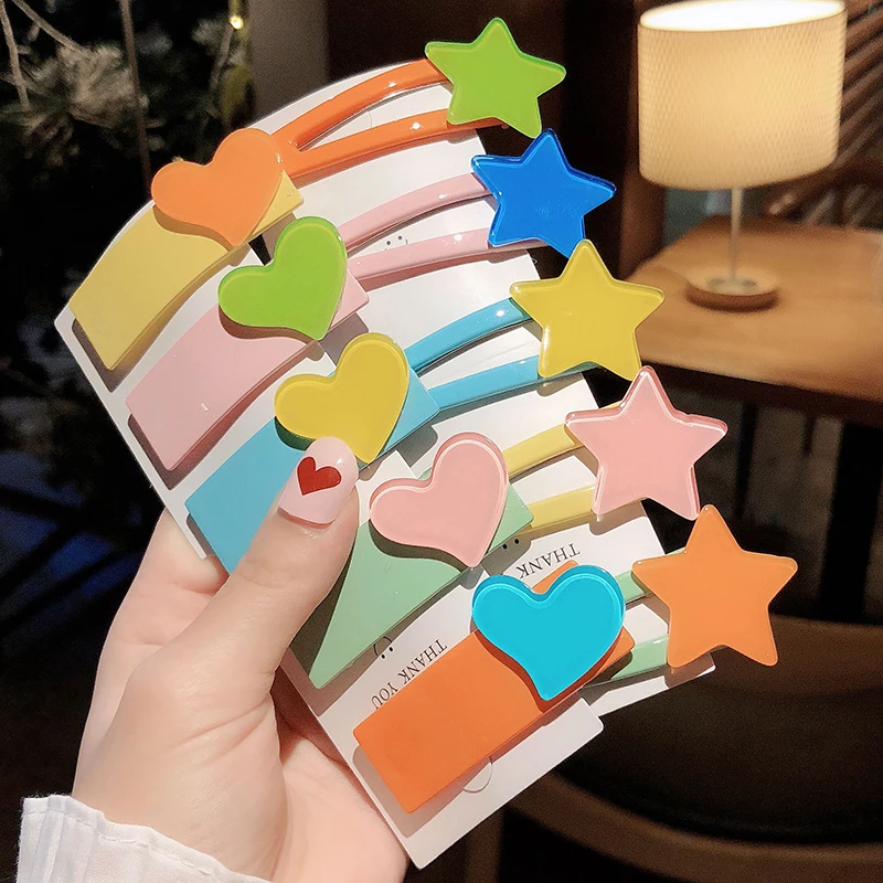 Новинка 5-6 шт./компл. заколка для волос прически Аксессуары красоты | Красота и