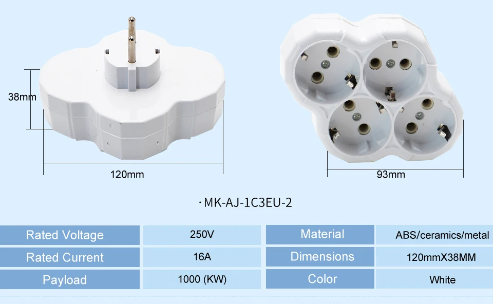 16A AC 110 v-250 v переходник для розетки ABS ЕС Стандартный стоячая Мощность конвертер разъема адаптера расширенный разъем Беспроводной