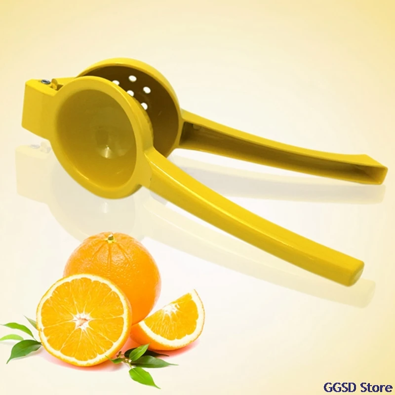 

Manual Lemon Squeezer Citrus Juicer Aluminum Alloy Hand Press Orange Fruit Juice Maker Lemon Juicer Squeezing Tools Kitchen Tool
