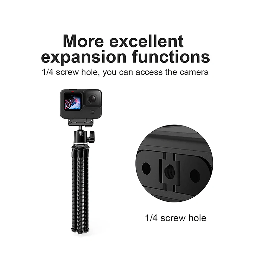 Портативный металлический кронштейн для камеры GoPro Hero9 из алюминиевого сплава с