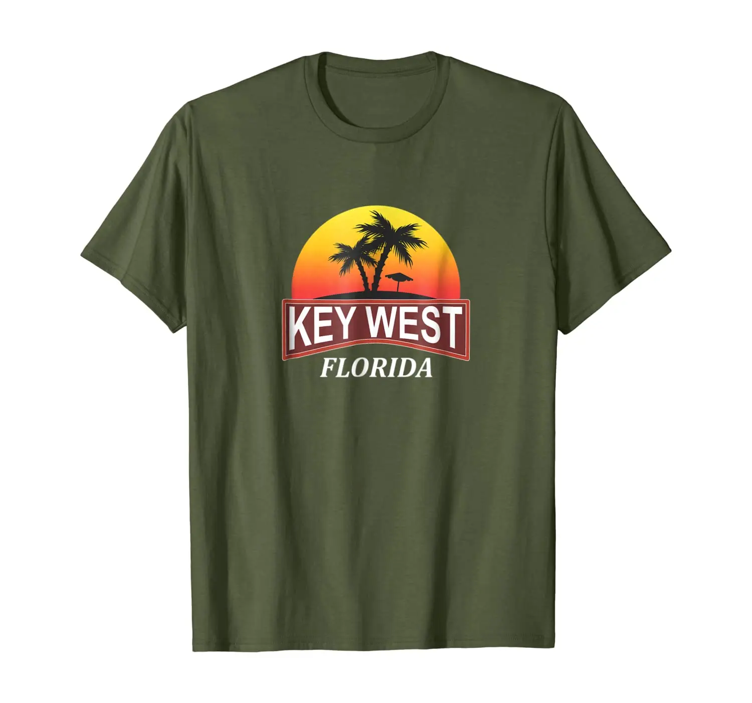 

Key West Florida - Beach Sunset Vacation T-shirt
