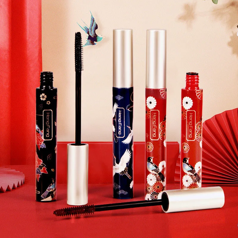 

Classic Chinese Style Curling Eyelash Mascara Creare Delicate Thick Lengthen Curl Eyes Makeup Slim Head Waterproof Not Blooming