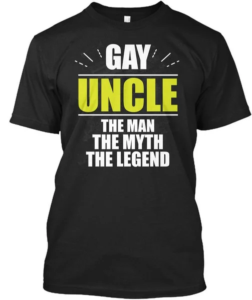 

Comfy Uncle - Gay The Man Myth Legend Standard Standard Unisex T-shirt