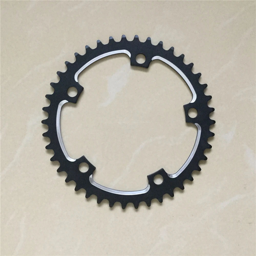 TRUYOU складного велосипеда передняя Звездочка цепь для дорожного колеса 130 BCD 52 т 42