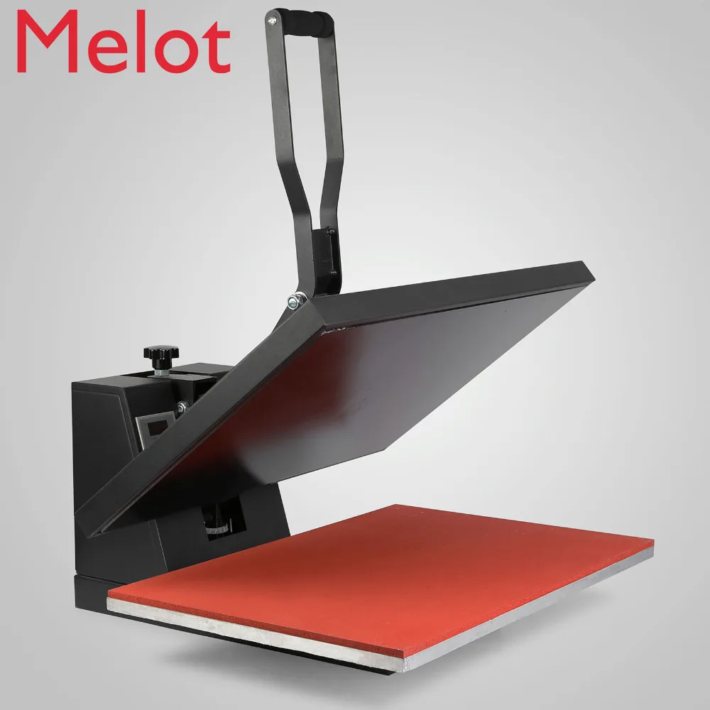 

hot sale 16" X 24" Flat Heat Press Machine T-Shirt Transfer Clamshell Sublimation Pressing 40x60 cm