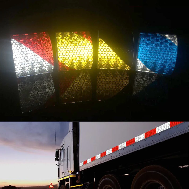 

Reflective Sticker Bicycle Adhesive Tape Safety Decor Sticker Accessories