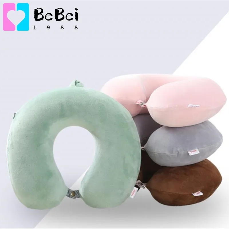 

30*30*12cm Memory Foam U-Shaped Travel Pillow Accessories Neck Support Trip Headrest Cushion Soft Office Home Decorative pillows