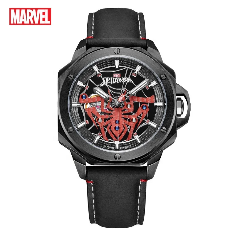 

Эксклюзивные Мужские часы-пауки Marvel, механические Автоматические часы Jam Tangan, мужские часы Move t