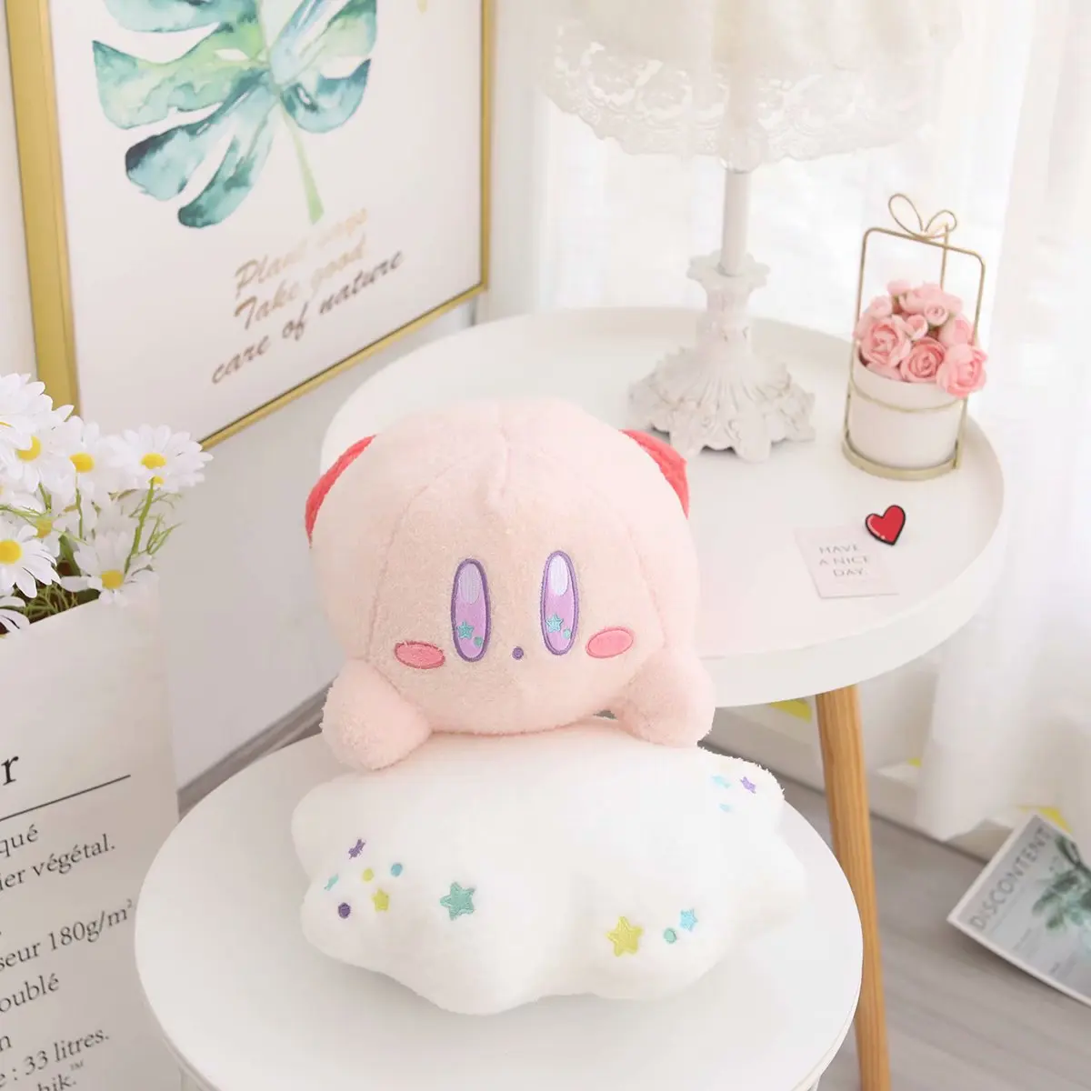 Плюшевый Кирби игрушка Ichiban Kuji периферия набивная кукла мягкий диван подушка