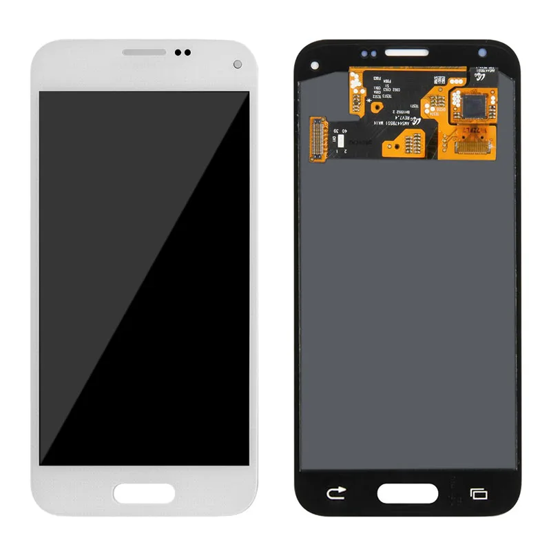 Без рамки ЖК-дисплей для Samsung Galaxy S5 Mini SM-G800 G800F G800H сенсорный экран дигитайзер в