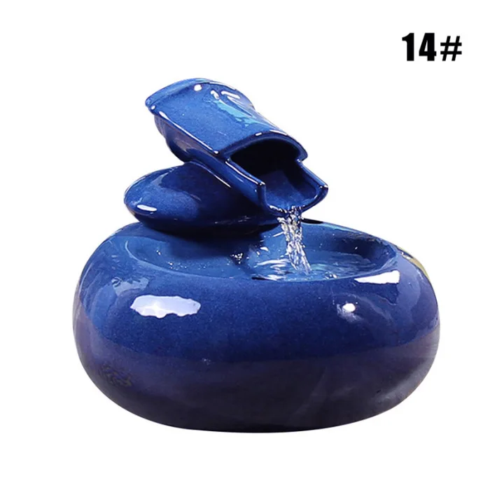 Cat Ceramic Water Fountain Automatic Pet Drinking Fountain Quiet Electric Automatic Circulation System Water Dispenser P7Ding