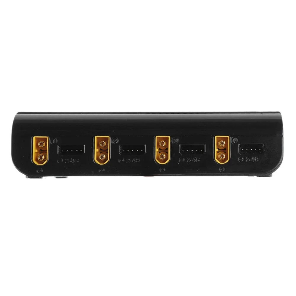 ToolkitRC M4Q 4x50W 5A AC 100W 4 порта DC смарт-зарядное устройство XT60/XT30 опционально для