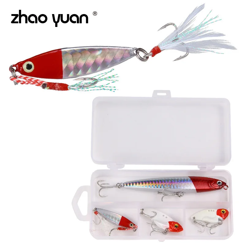 Набор приманки для рыбалки VIB с коробкой воблеры искусственные жесткие щуки