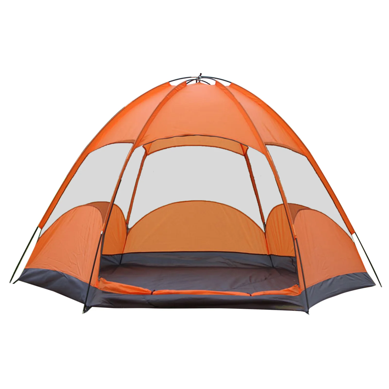 240*240*145cm Outdoor Camping Tent Double Layer Windproof Rainproof Backpacking For Hiking Adventure Fishing Biking |