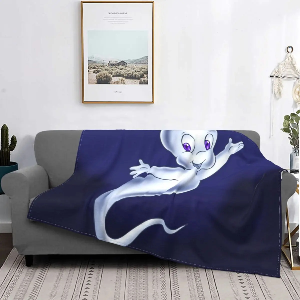 

Casper Carrigan Crittenden Fantasy Movie Hello, mantas cálidas portátiles para ropa de cama de viaje