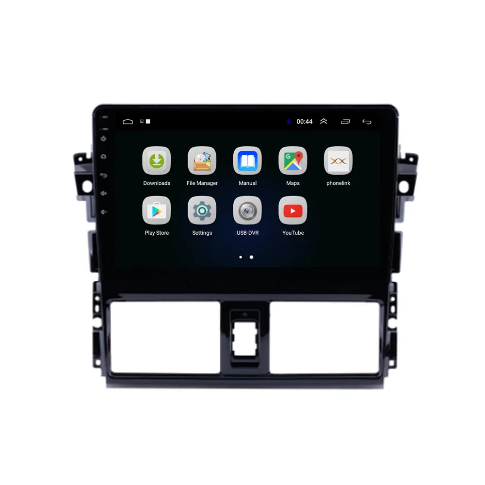 10 1 ”4G LTE Android 8 подходит для TOYOTA VIOS YARIS 2013 2014 2015 2016 Мультимедиа стерео автомобильный