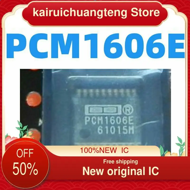 

10-200PCS PCM1606E PCM1606E/2K SSOP-20 New original IC