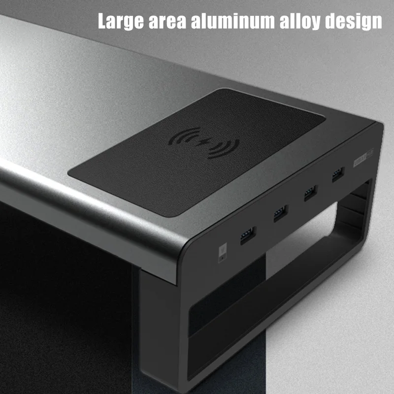 

Smart Base Aluminum Alloy Computer Laptop Base Stand with USB 3.0 Port HG99