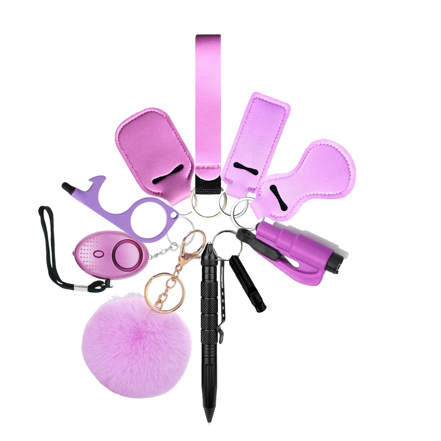 

Self Defense Alarm 120dB Security Protect Alert Scream Loud Emergency Alarm Keychain Personal Safety for Women Child Elder Girl