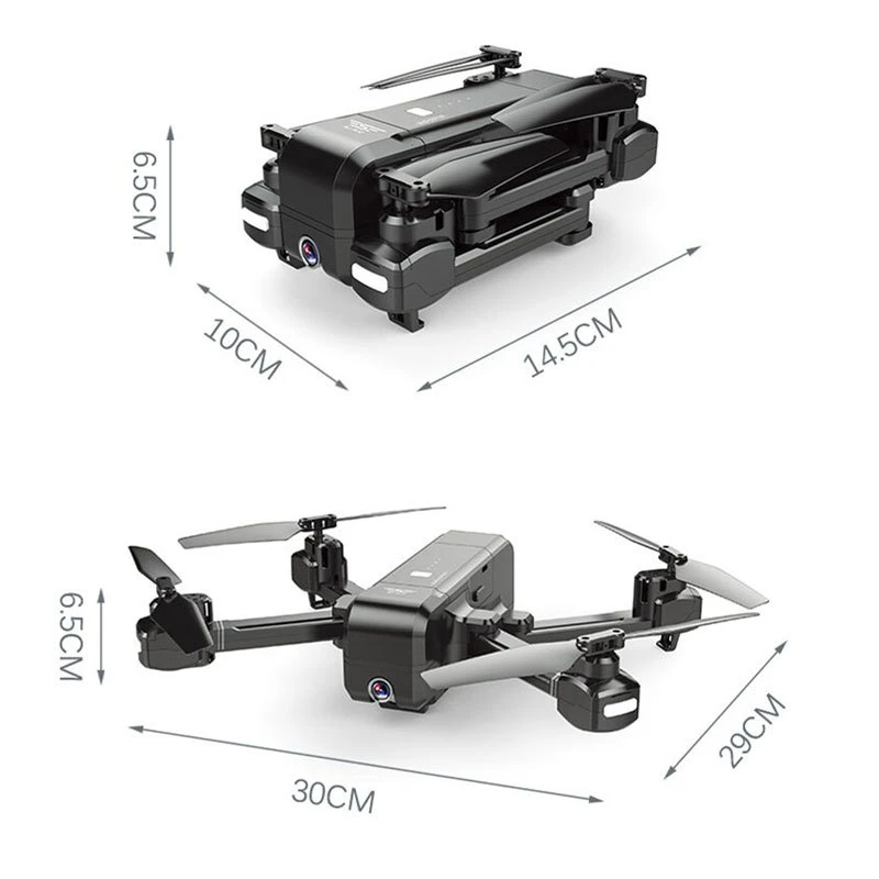 SJRC Z5 Квадрокоптер с HD 720p/1080p камерой Gps Дрон 2 4g/5g Wi Fi Fpv удержание высоты следуй за