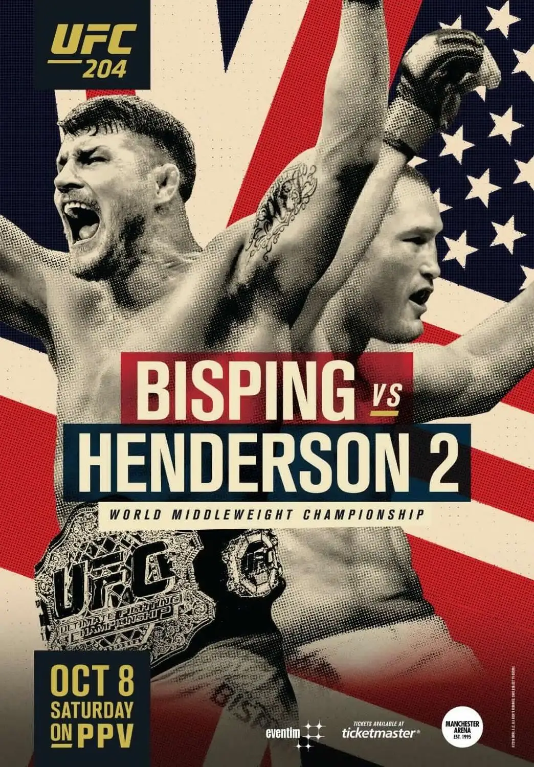 Коллекция 204 года Майкл биспин против Дэна Хендерсона 2 художественный шелковый