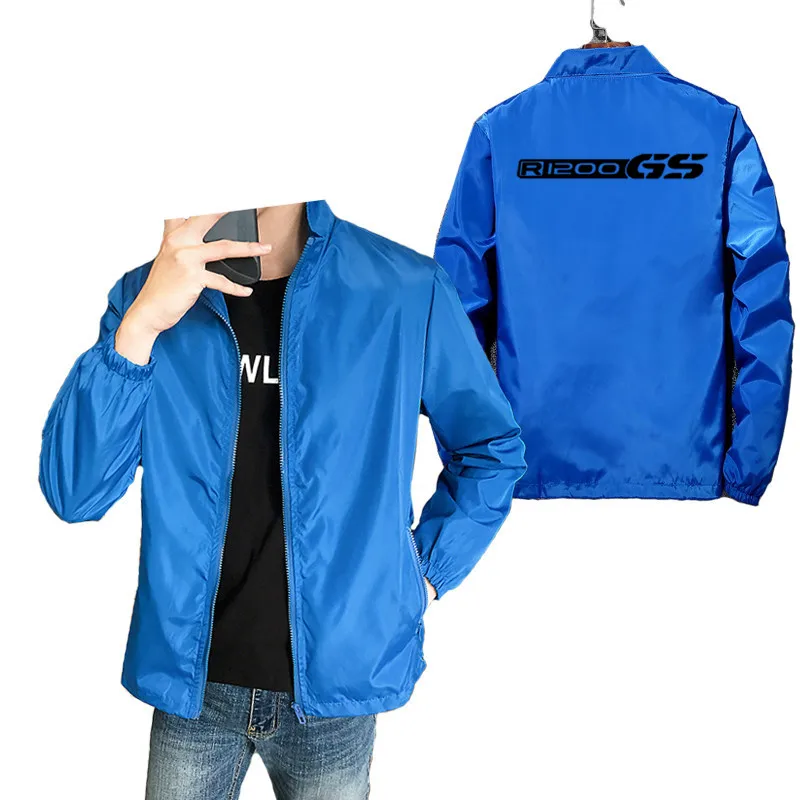 Куртка-бомбер R1200 GS Мужская парусиновая куртка большого размера в стиле стимпанк