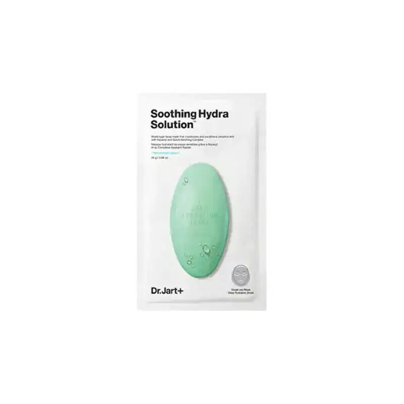 Soothing 3pcs Dr. Jart+ Dermask водная струя Успокаивающая Гидра раствор Корейская маска для лица 3 шт маска для лица с гиалуроновой кислотой увлажняющая лечение акне - Цвет: Soothing 3pcs