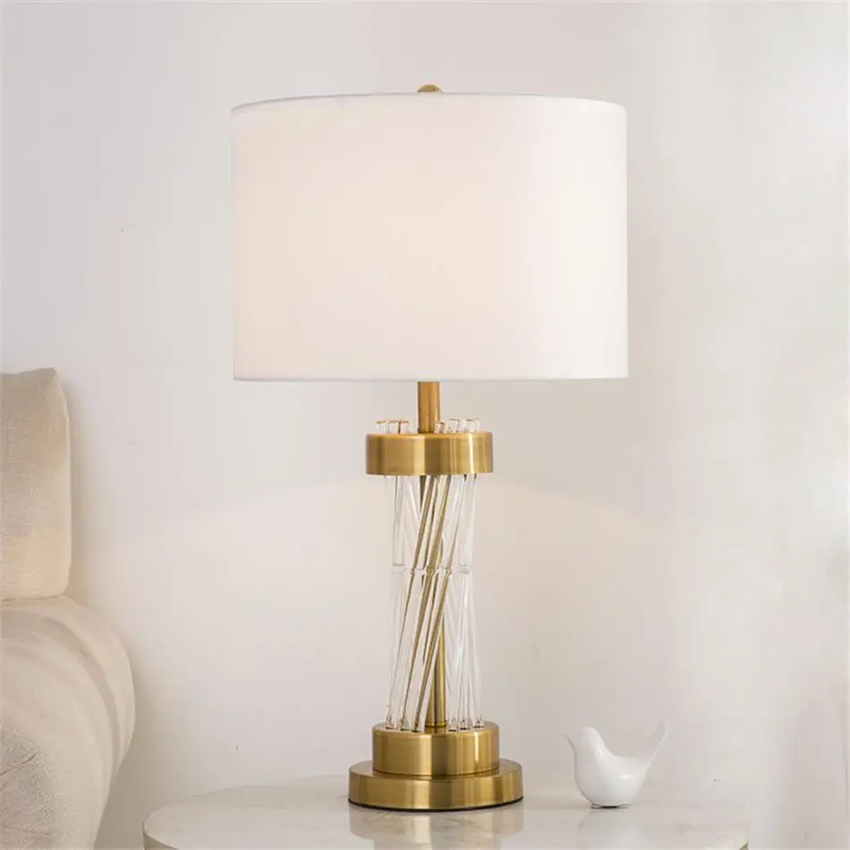 Современные металлические настольные лампы для гостиной офиса настольная лампа