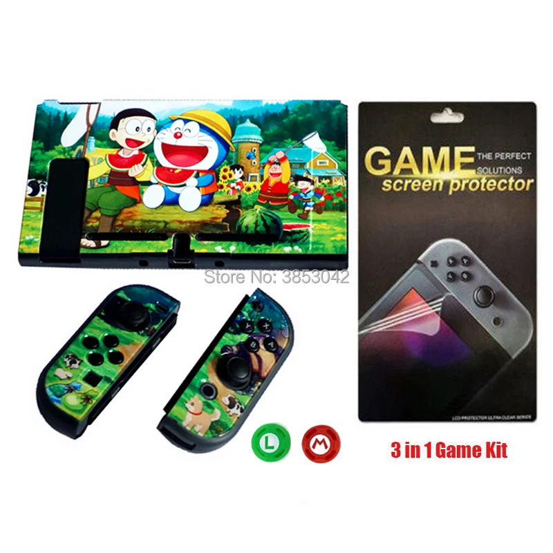 Защитный чехол 3 в 1 для Funda shand Switch Joy-Con ДЛЯ NS JoyCon, чехол для NX Joy Con, чехлы для контроллера