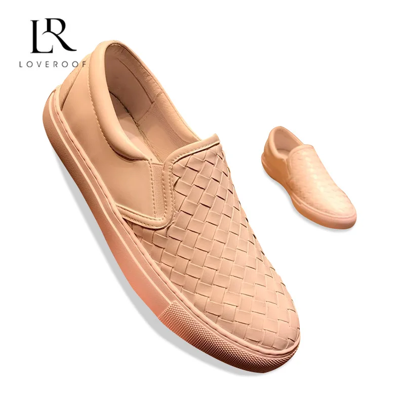 Лоферы мужские из натуральной кожи деловая модная повседневная Брендовая обувь