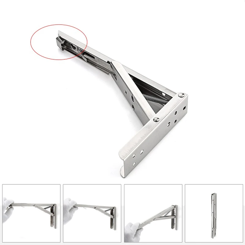 2 шт. Настенный Складной стальной кронштейн|Кронштейны| |