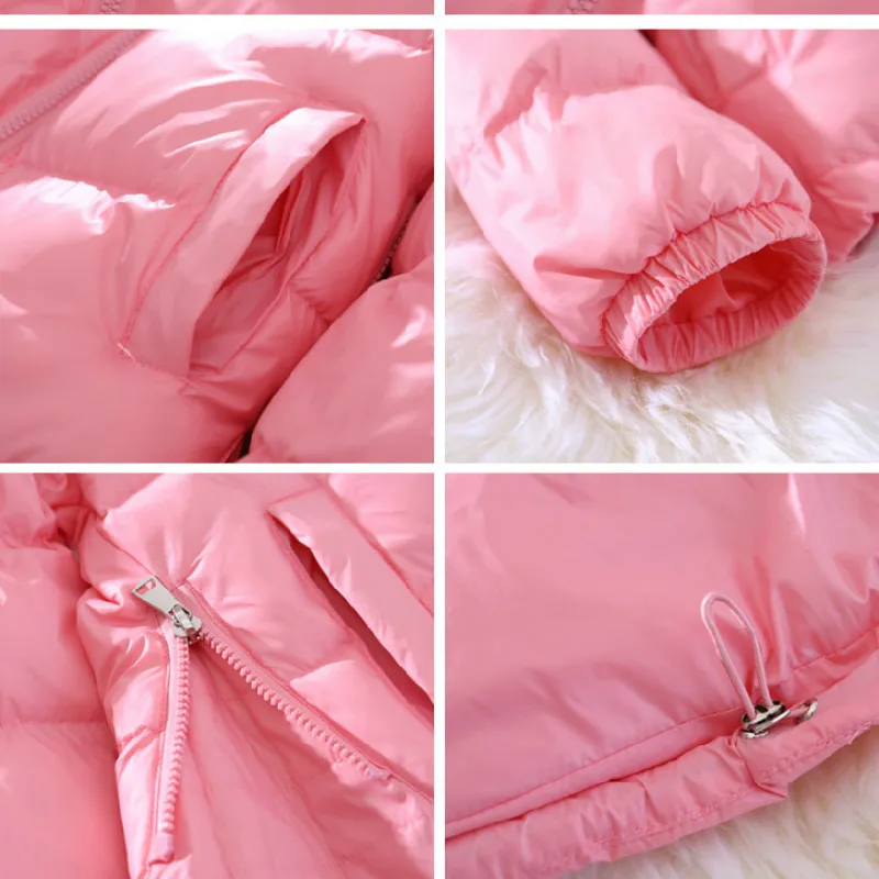 

Autumn and winter new Korean style stand-up collar short padded coat women loose and thin thickened warm bread coat quilted coat