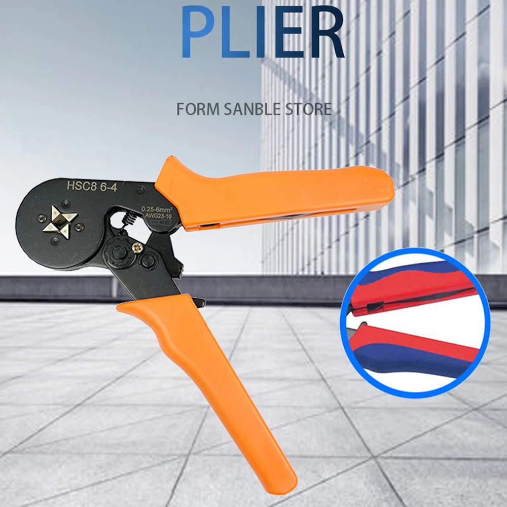 Европейские саморегулируемые мини типа обжимные плоскогубцы Кабельные