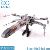 moc mini star tie fighter x wing micro destroyer building blocks space battleship diy bricks toys for kids gifts 1160pcs