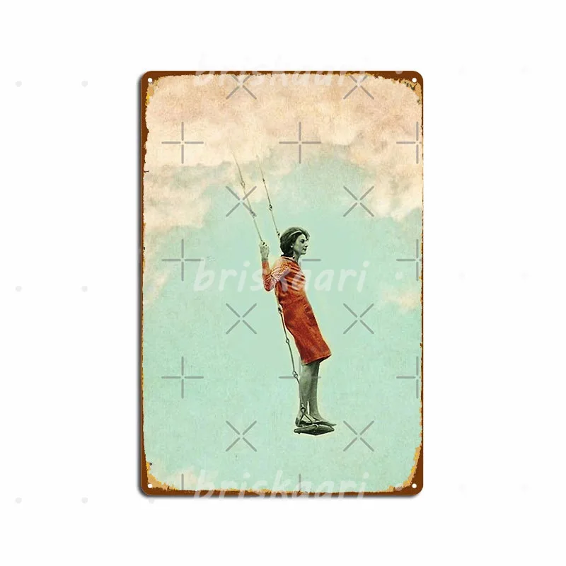 Металлические плакаты Люси в The Skys декоративные картины для гостиной кинотеатра