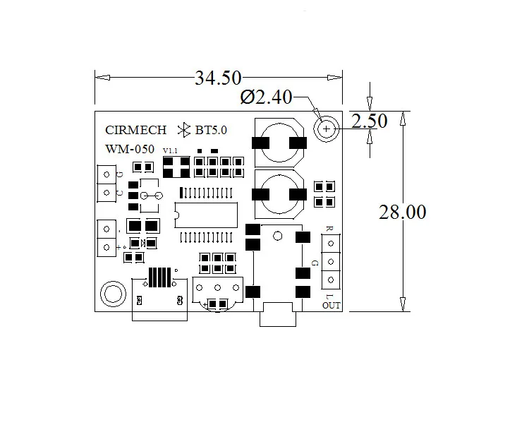 HIFI стерео аудио приемник модуль + дистанционное управление Bluetooth-Совместимость |