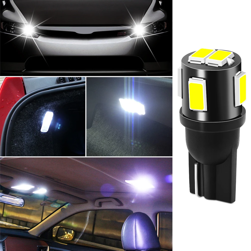 Светодиодная лампа W5W T10 для салона автомобиля Citroen C4 Cactus C3 Picasso C5 C7 Aircross DS7 DS4 C Elysee